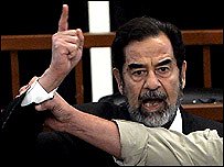 Saddam on trial